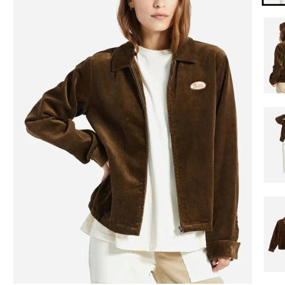 Brixton Utopia Jacket in Desert Palm sz M